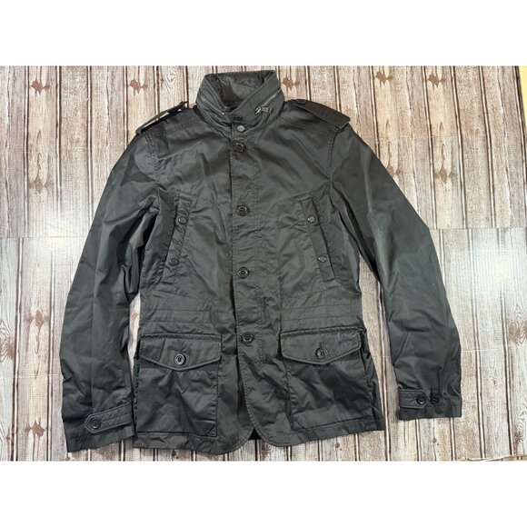 Ralph Lauren  Black Label lined Safari Utility Jacket coat size 38 R color black - Picture 1 of 8